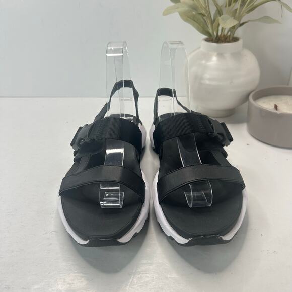 Sorel Kinetic Impact II Sling Low Sandal Black NL4697-010 Women's 7 Tried On - Picture 2 of 9